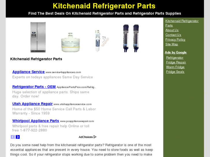 www.kitchenaidrefrigeratorparts.com