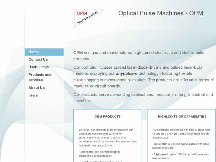 www.opticalpulsemachines.com