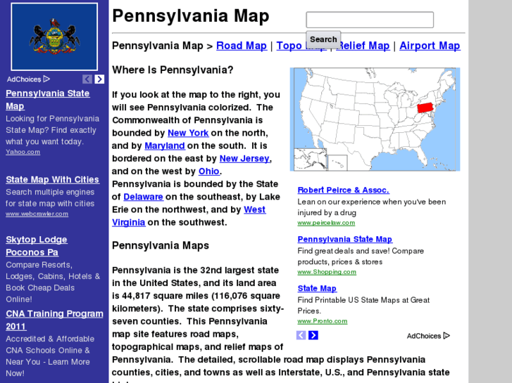 www.pennsylvania-map.org