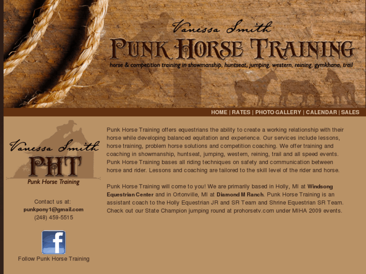 www.punkhorsetraining.com