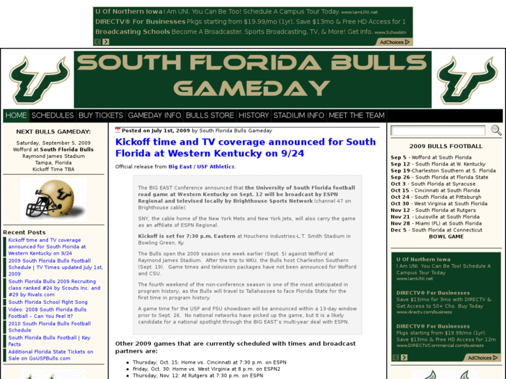 www.southfloridabullsgameday.com