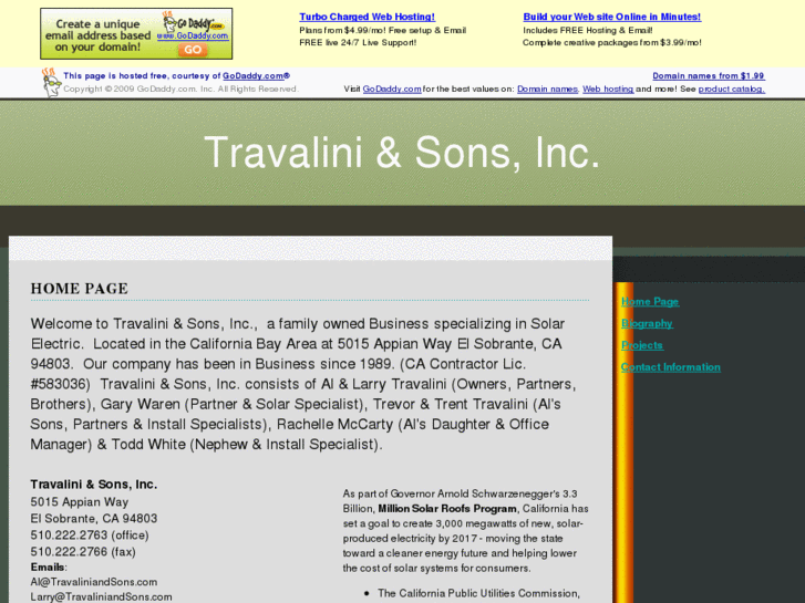 www.travaliniandsons.com