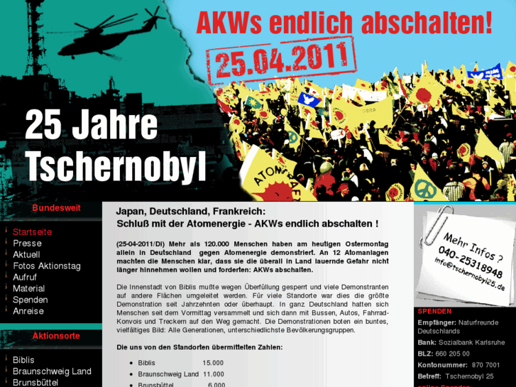 www.tschernobyl25.de