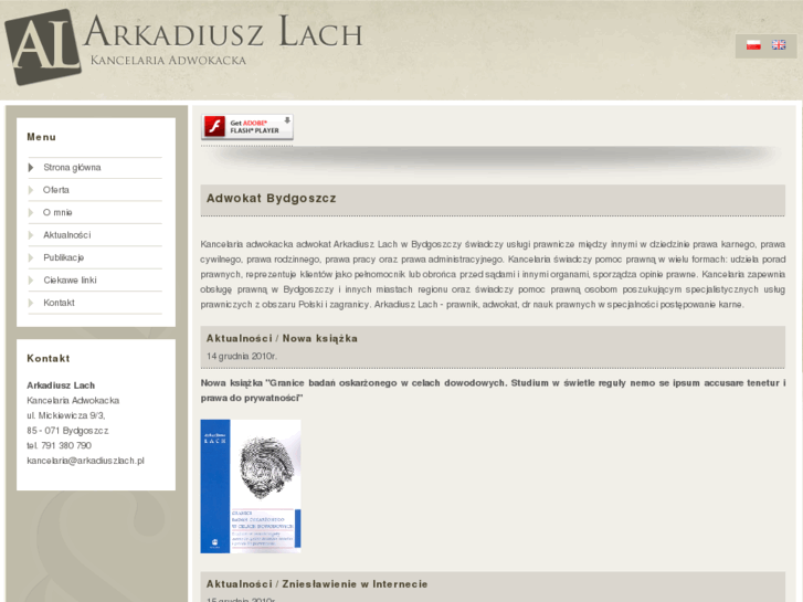 www.arkadiuszlach.pl