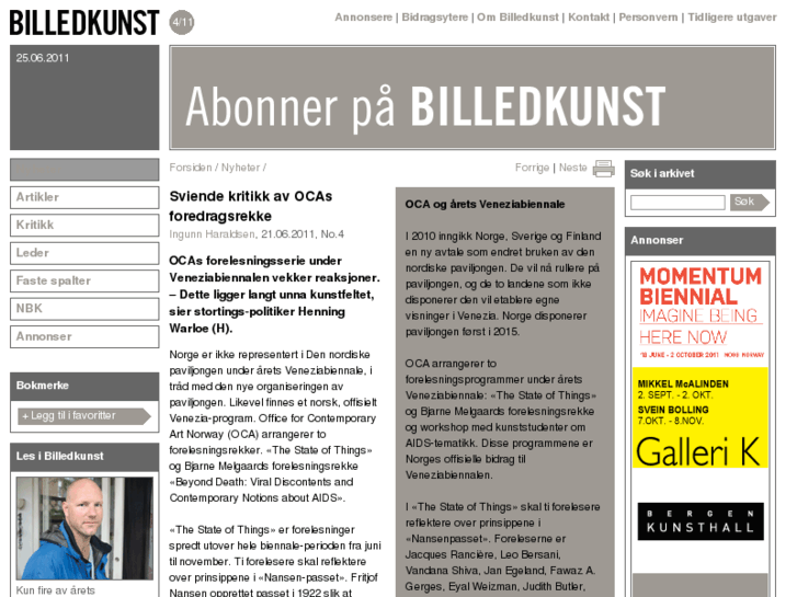 www.billedkunstmag.no