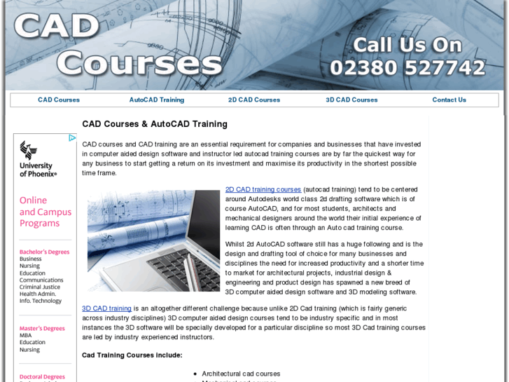 www.cad-courses.co.uk