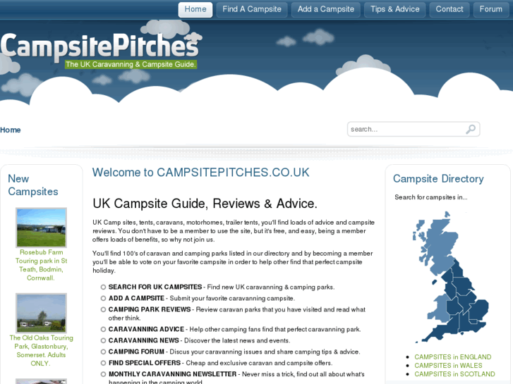 www.campsitepitches.co.uk