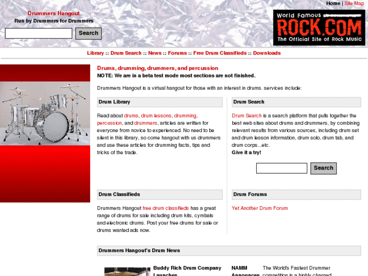 www.drummershangout.com