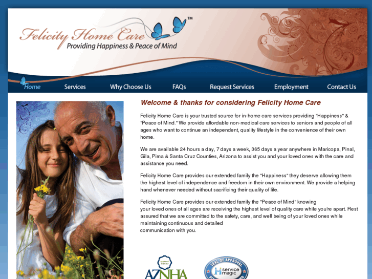 www.felicityhomecare.com