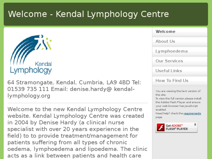 www.kendal-lymphology.org