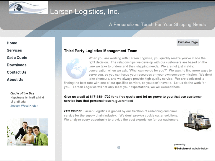 www.larsenlogistics.com