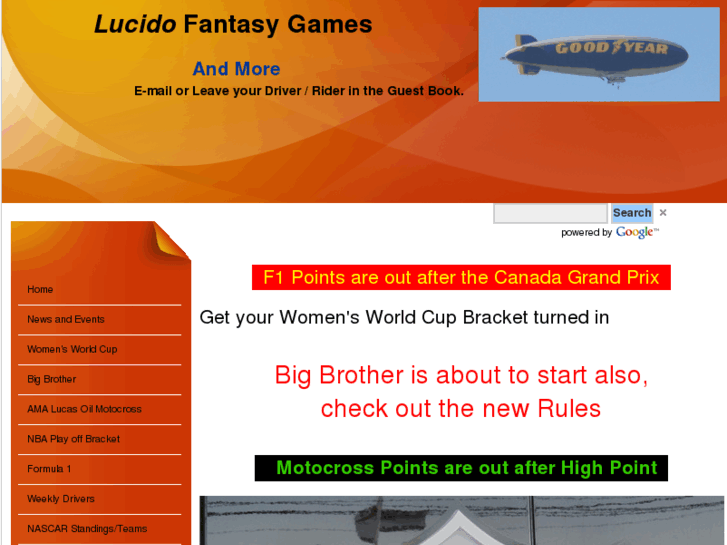 www.lucidofantasynascar.com