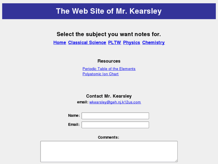 www.mrkearsley.com