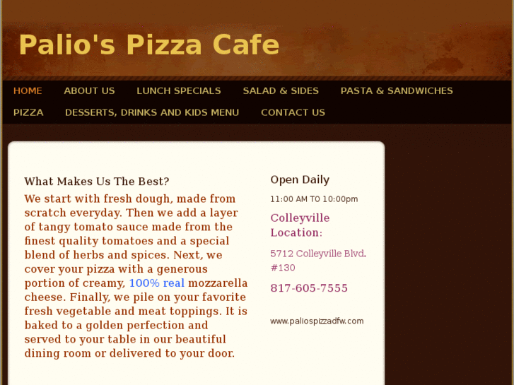 www.paliospizzadfw.com