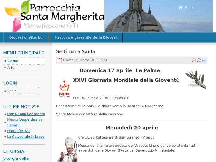 www.parrocchiasantamargherita.org