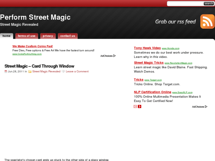 www.performstreetmagic.com