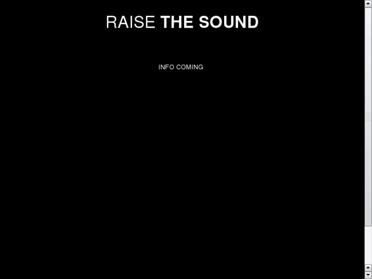 www.raisethesound.org