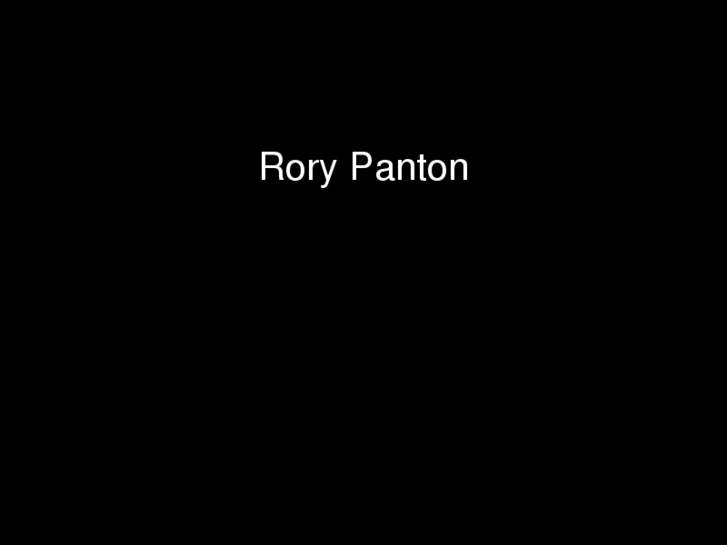 www.rorypanton.com