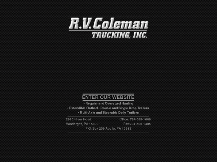 www.rvcolemantrucking.com