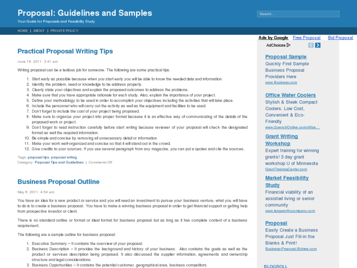 www.sampleproposal.net
