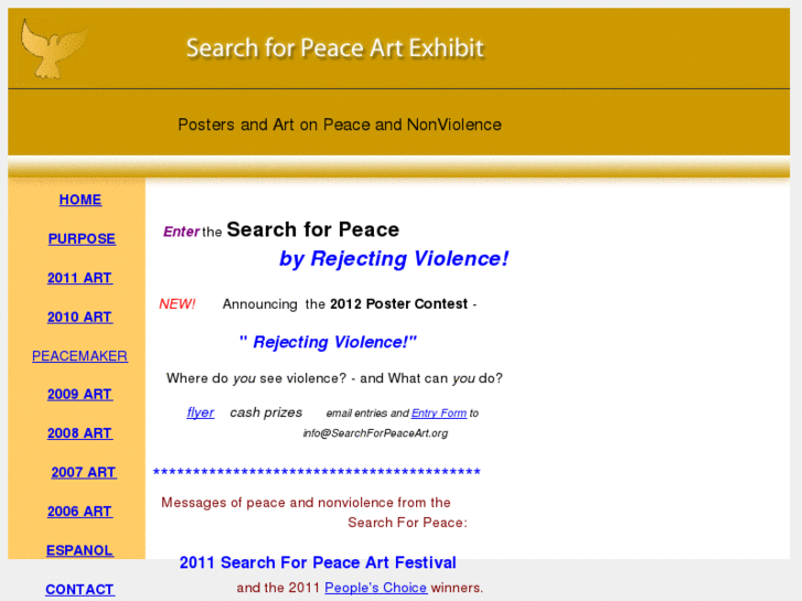 www.searchforpeaceart.org