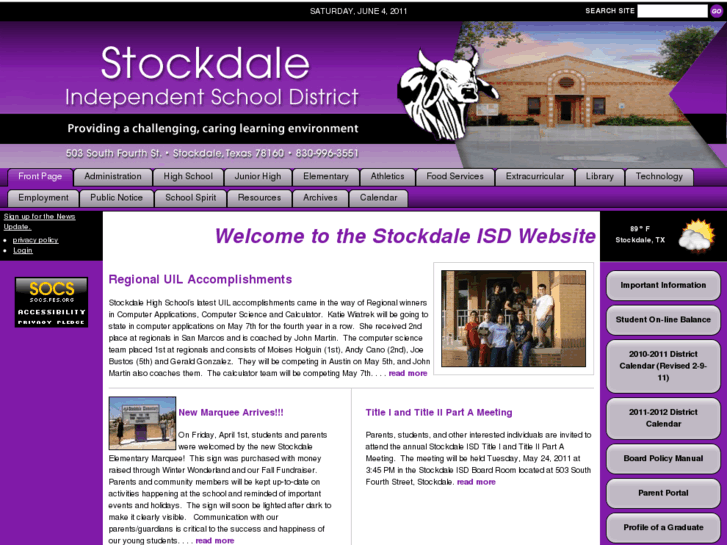 www.stockdaleisd.com