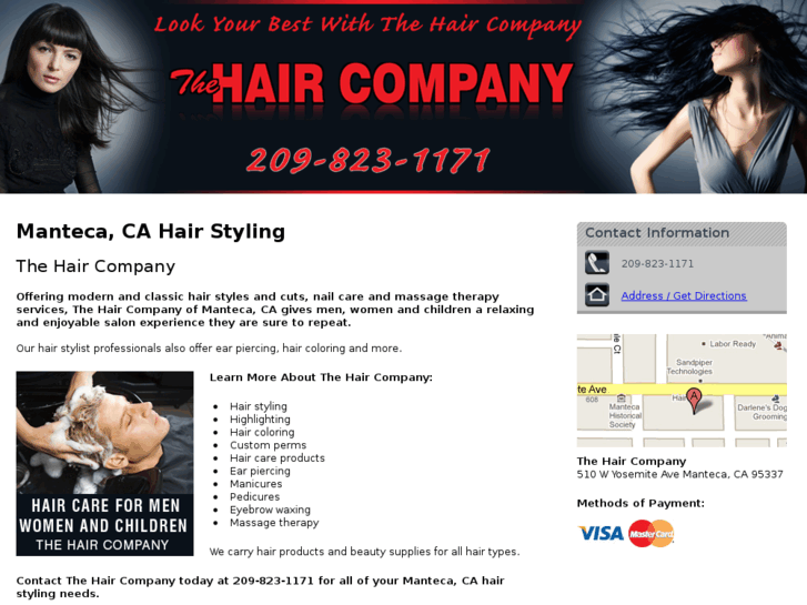 www.thehaircompanymanteca.com