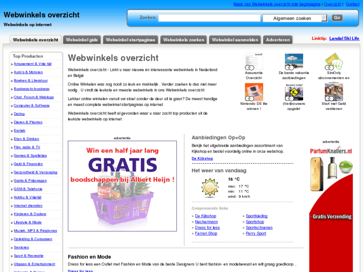 www.webwinkels-overzicht.nl