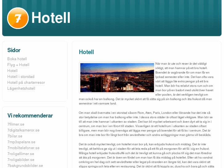 www.7hotell.se