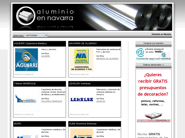 www.aluminioennavarra.com