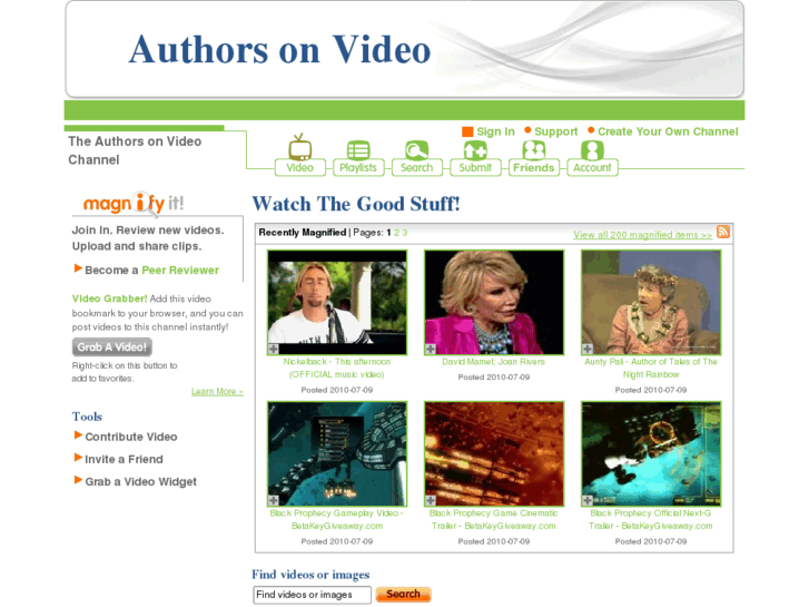 www.authorsonvideo.com