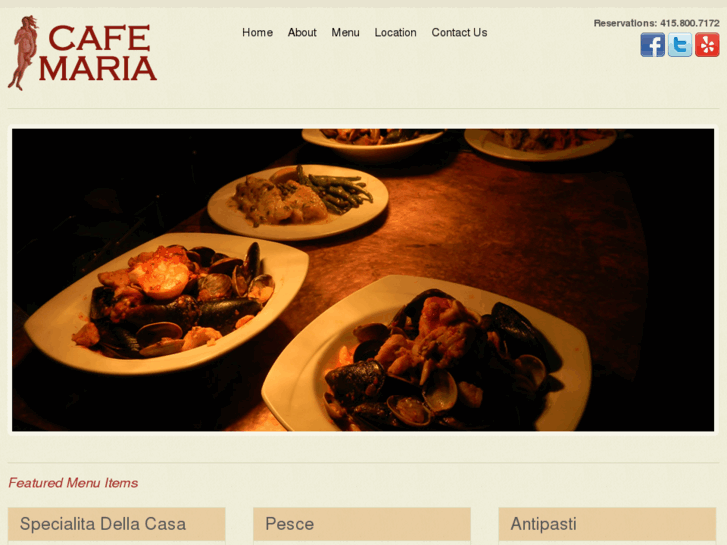 www.cafemariarestaurant.com