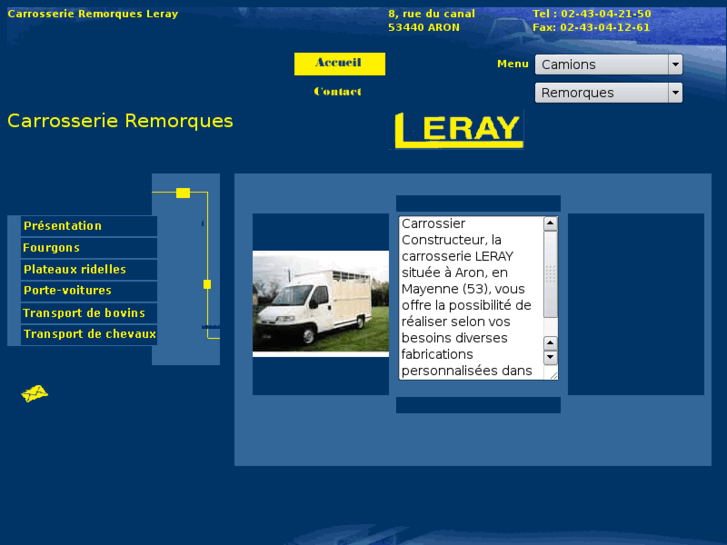 www.carrosserie-leray.com