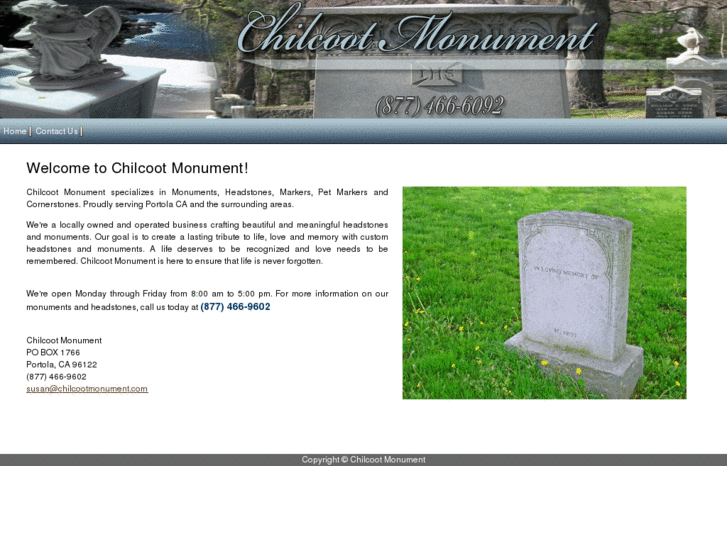 www.chilcootmonumentsandheadstonesofca.com