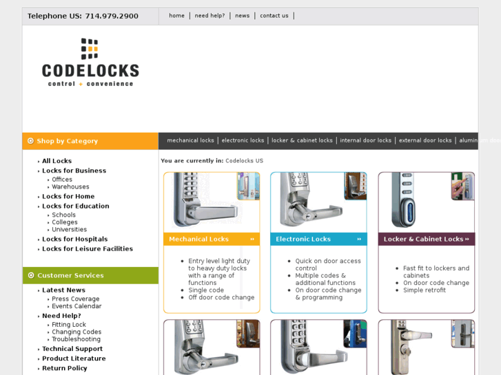 www.codelocks.us