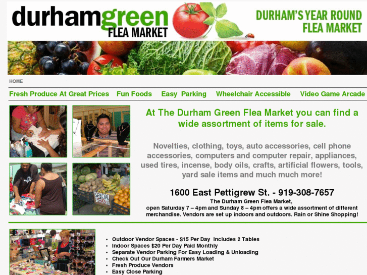 www.durhamgreenfleamarket.com