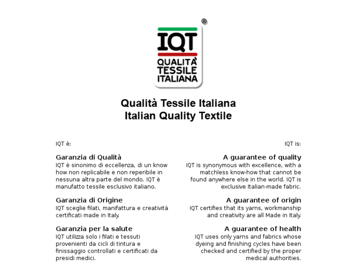 www.italianqualitytextile.com