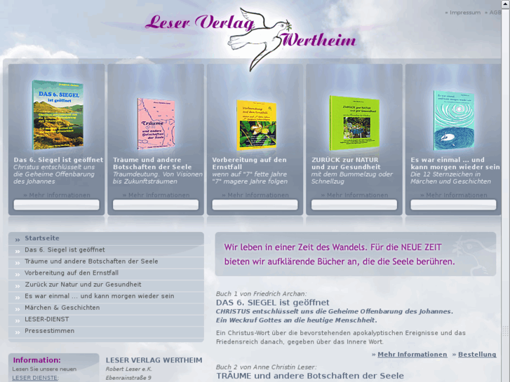 www.leser-verlag-wertheim.de