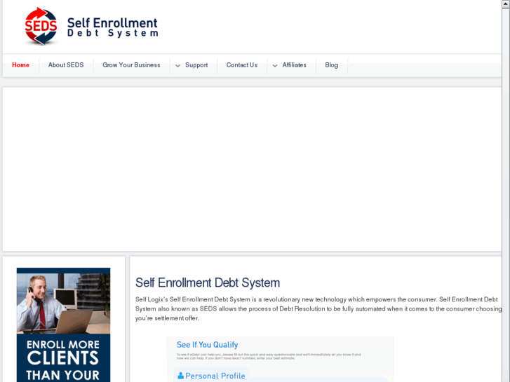 www.selfenrollmentdebtsystem.com