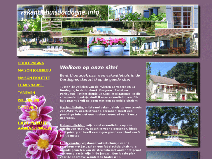 www.vakantiehuisdordogne.info