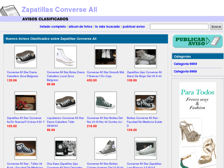 www.zapatillasconverse.com.ar