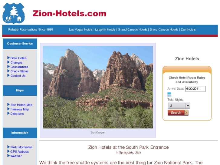 www.zion-hotels.com