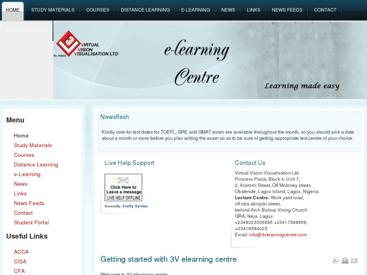 www.3vlearningcentre.com