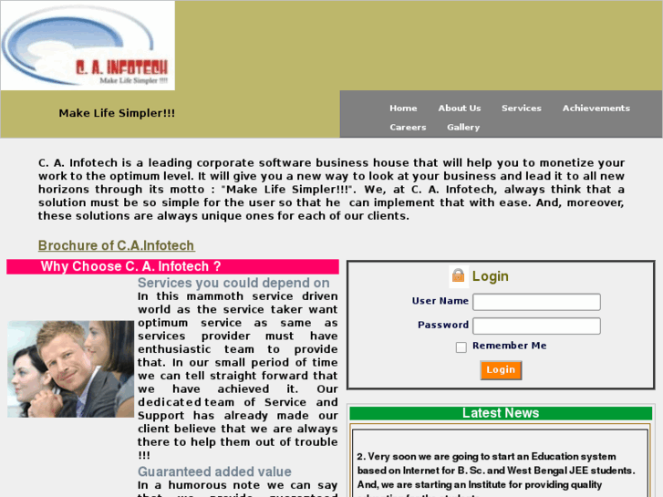 www.cainfotech.in