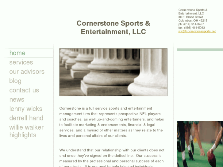 www.cornerstonesports.net