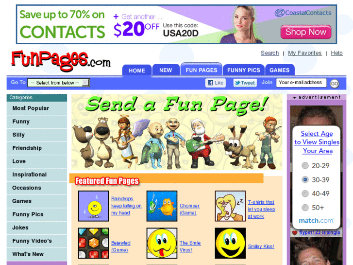 www.funpages.com