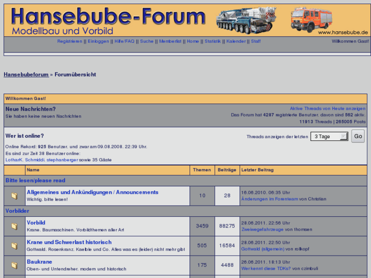 www.hansebubeforum.de