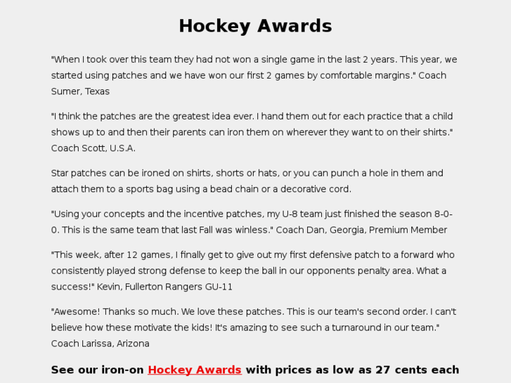 www.hockeyawards.net