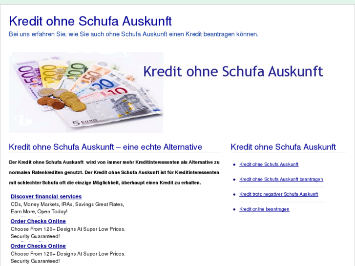 www.kredit-ohne-schufa-auskunft.info