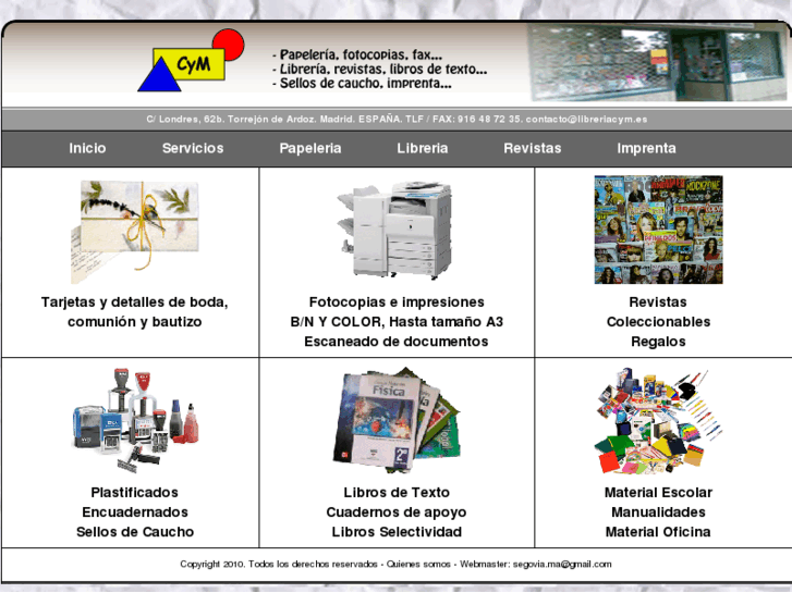 www.libreriacym.es
